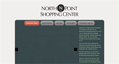 Desktop Screenshot of northpointshoppingcenter.com